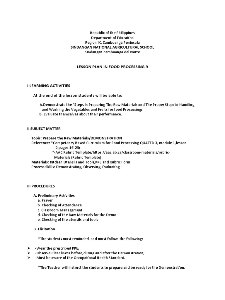 lesson-plan-in-food-processing-demonstration-deelesson-2-pdf