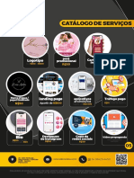 Catálogo de serviços de marketing da Criar Ideias