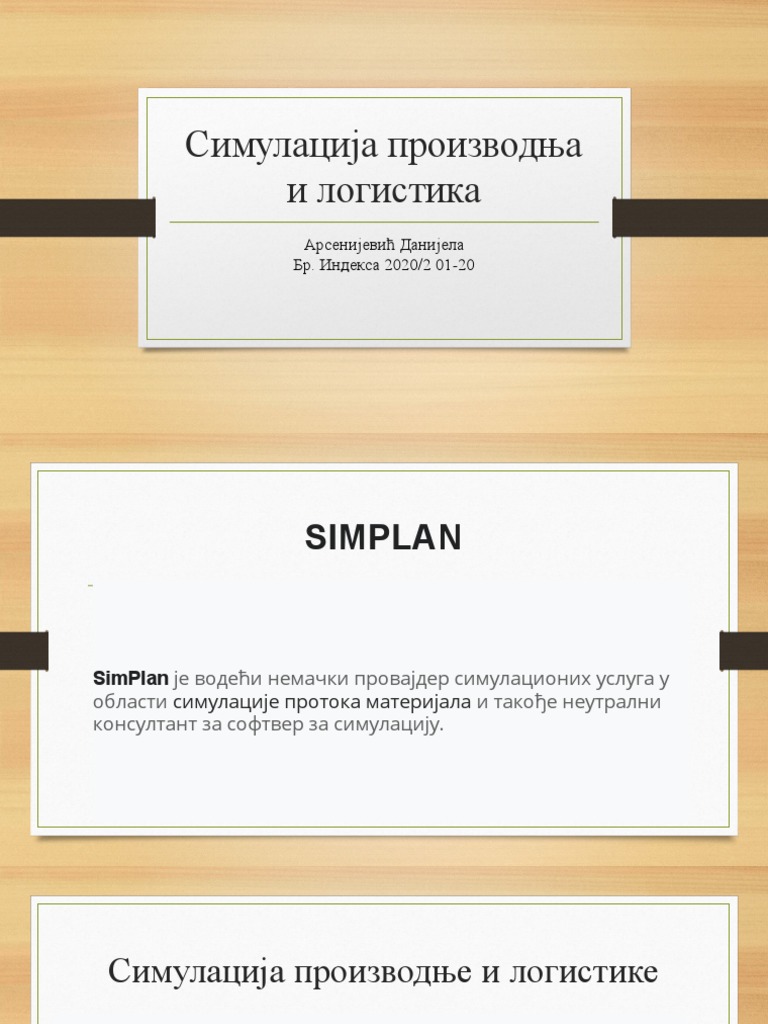 Plant Simulacion Simplan Pdf