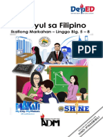 Modyul Sa Filipino: Ikatlong Markahan - Linggo Blg. 5 - 8