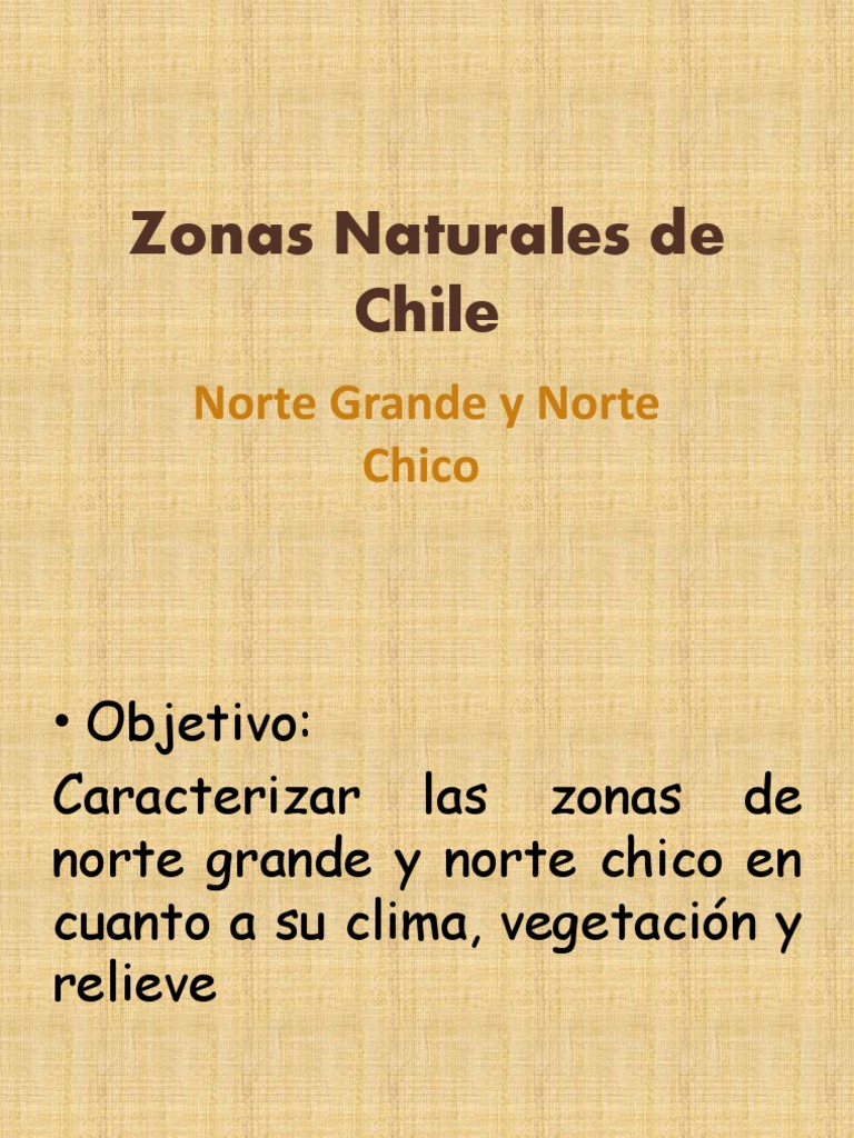 Características del Norte Grande y Chico | PDF | Clima | Andes