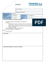 Assignment Feedback Form: Do Phuong Vy (Harley) 13276047