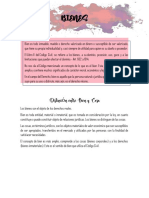 Tarea 2 - Bien y Cosa, Concepto, Distinción y Clasificación