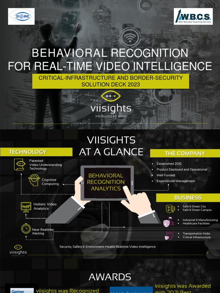 Real-Time Behavioral Recognition Solutions | PDF | Analytics | Computer ...