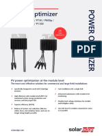 Se P Series Commercial Add On Power Optimizer Datasheet