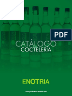 Catálogo: Coctelería
