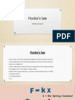 Hooke's Law