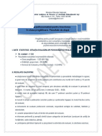 Evaluarea Psihosomatica. Final de Etapa