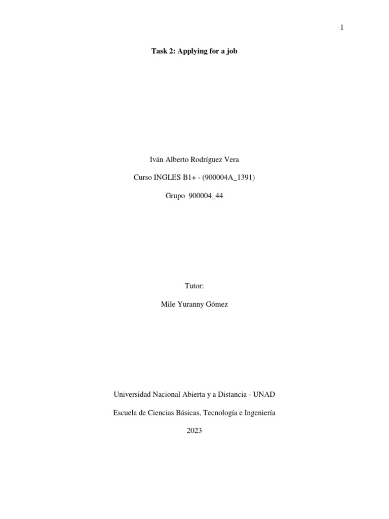 Job Application Letter Guide | PDF | Cognition | Communication