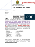 "Muy Urgente": Orden Telefonica #05 - 2023-Comasgen Pnp/Iv Macrepol-Unipledu-Sec-Apo