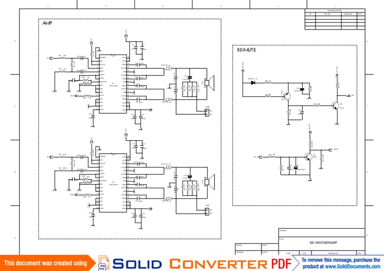 Amplifier Circuit and PVCC Wiring Guide | PDF