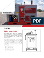 DM360 Diesel Hydraulic Power Unit