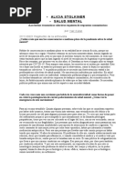 ALICIA STOLKINER Fragmento de Reportaje