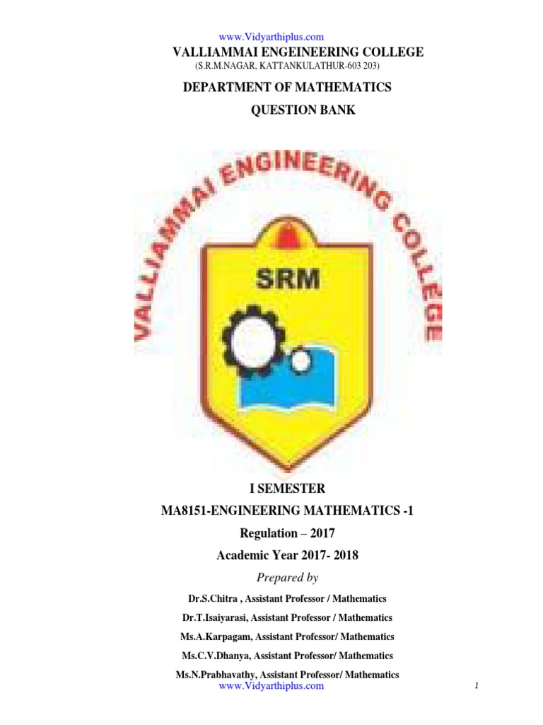Maxima And Minima In Engineering Maths
