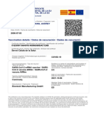 Certificado COVID digital UE vacuna ARNm
