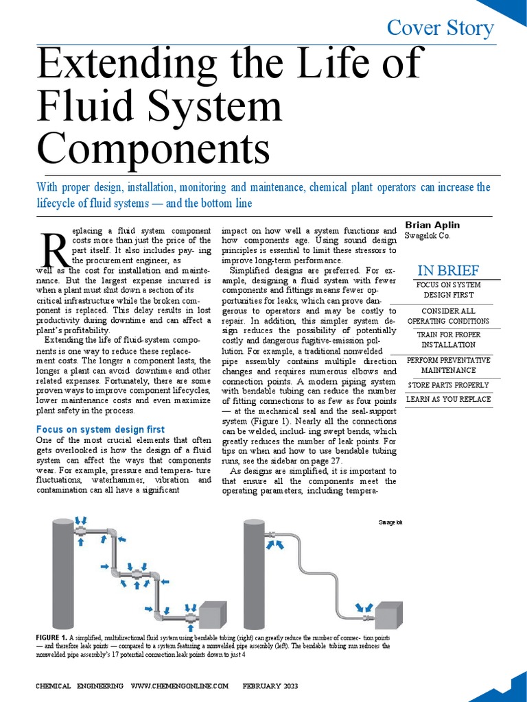 Extending Fluid System Component PDF Pipe (Fluid Conveyance