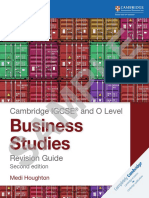 Business Studies: Sample