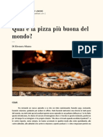 Trascrizione - Episodio - 84 Qual È La Pizza Più Buona Del Mondo