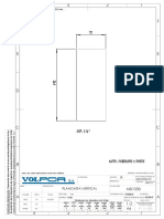 Todas Las Dimensiones Estan en MM: Plancheta Vertical