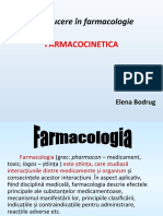 Introducere În Farmacologie: Farmacocinetica