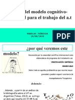 Aportes Del Modelo Cognitivo-Conductual para El Trabajo Del A.T