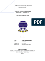 Laporan Kegiatan Praktikum Kemagnetan: Disusun Untuk Memenuhi Tugas Mata Kuliah Praktikum IPA Di SD (PDGK4107)