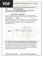 Data Structure Question Bank