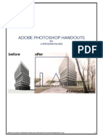 PHOTOSHOP FOR ARCHITECTURE.