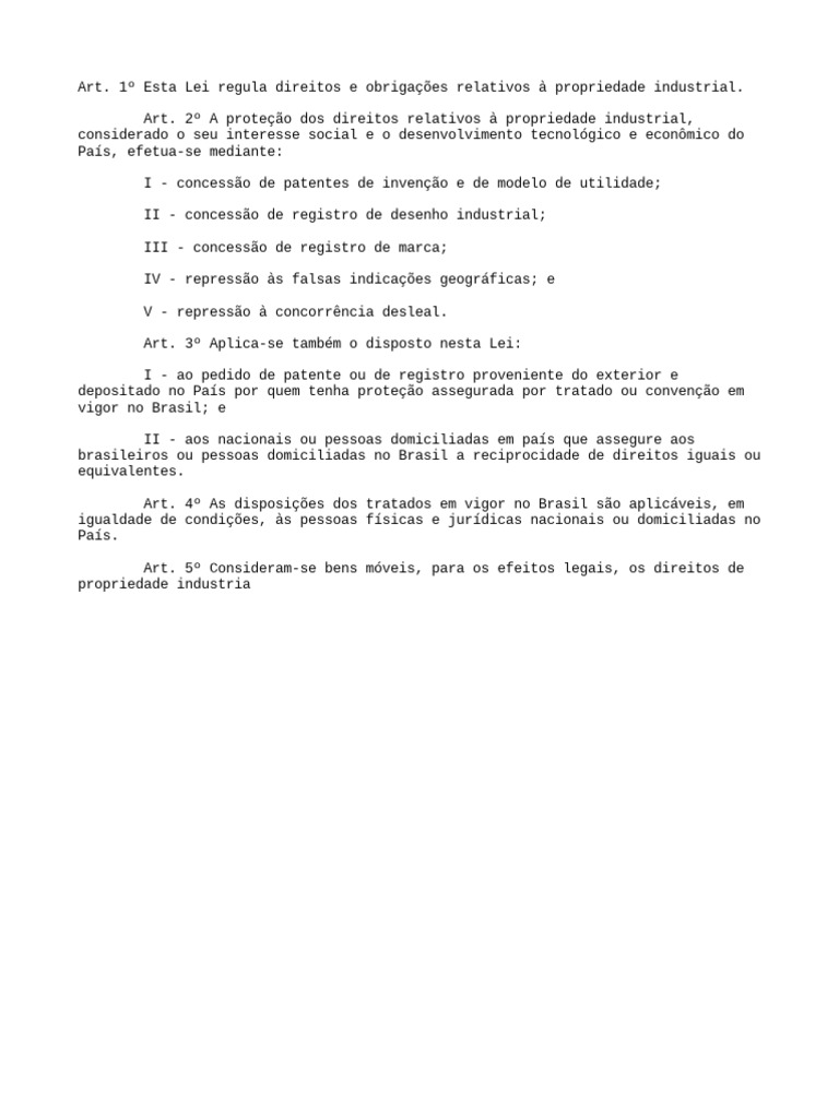 Lei 9279 pdf