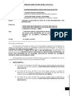 Carta N°004-2023 Reitero Pago de 2da y 3ra Valorizacion