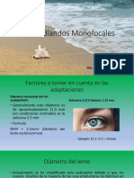 Lentes Blandos Monofocales: Msc. Blanca Reyna Perez