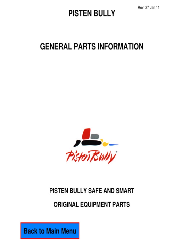 Pisten Bully General Parts Information PDF Pipe (Fluid Conveyance