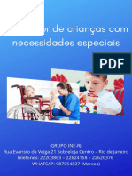 Cuidador de Crianças Com Necessidades Especiais