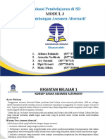 Evaluasi Pembelajaran Modul 3