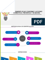 Procedimiento de Acciones Preventivas, Correctivas y de de Mejora