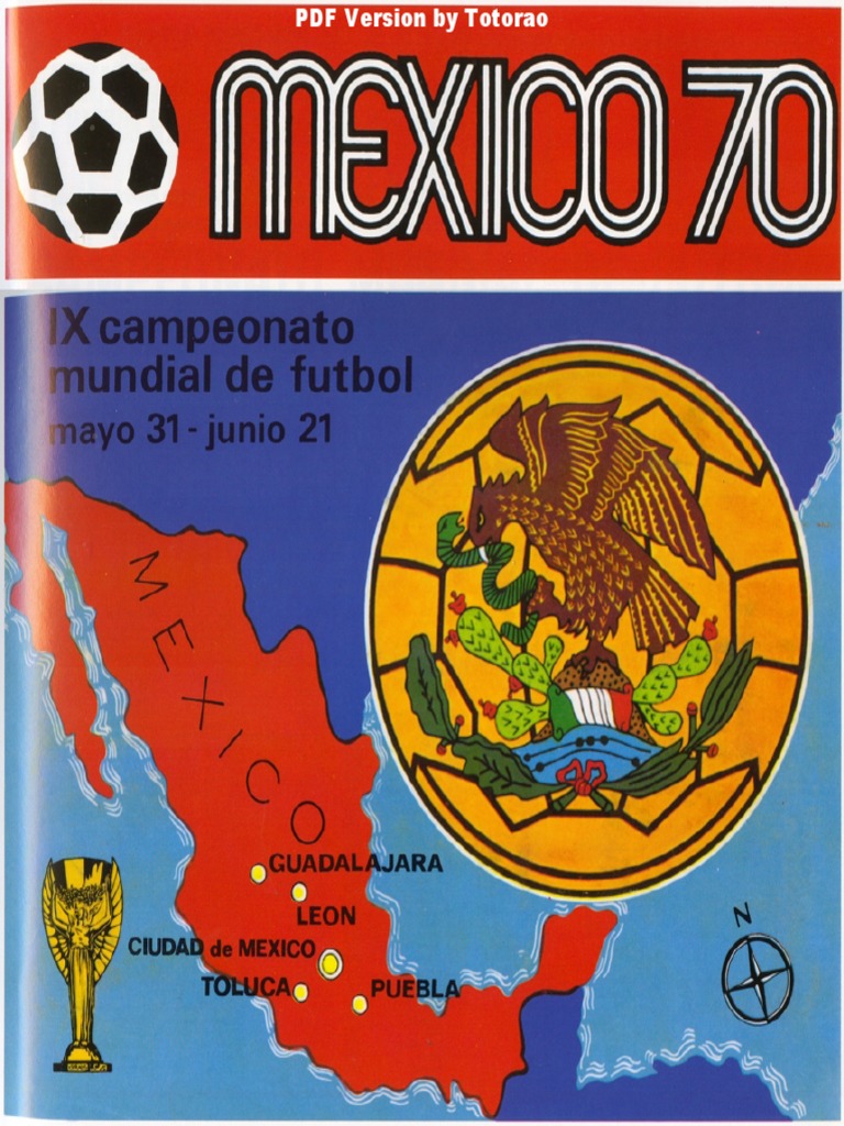 Revue Coupe Du Monde Mexique 1970 - Toutes Les équipes Participantes - Italie