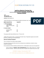 Tuf CCTV AMC Proposal