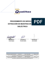 QUA-DOP-PCD-001 Procedimiento Extracción de Muestras - V 4.0