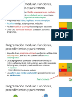 Programación modular: dividir tu código en funciones y módulos