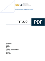 Titulo: DUOC UC - Escuela de Informática y Telecomunicaciones