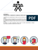 Comparativo Cierre de Ventas AIDA Vs SPIN