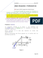 Devoir 4-Analyse Charpentes + Frottement Sec: Pour