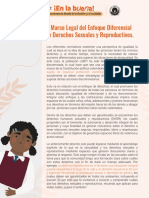 Marco Legal Del Enfoque Diferencial y Derechos Sexuales y Reproductivos