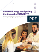 Hotel Industry: Navigating The Impact of COVID-19: Surviving, Adapting and Preparing For The New Normal