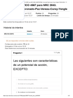 Las Siguientes Son Características de Un Potencial de Acción, Excepto