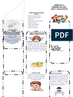 Derechos Y Deberes de Niña, Niño Y Adolecente: Derecho A La Identidad