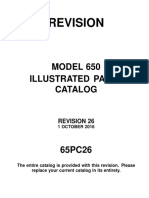 Revision: MODEL 650 Illustrated Parts Catalog