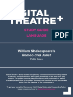 Romeo and Juliet Study Guide Language