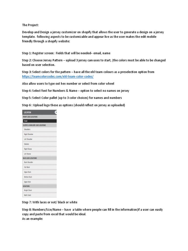 Website Outline | PDF