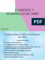 Crecimiento Y Desarrollo Del Niño: Apuntes E&L